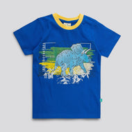 Boys Dino Printed T-Shirt