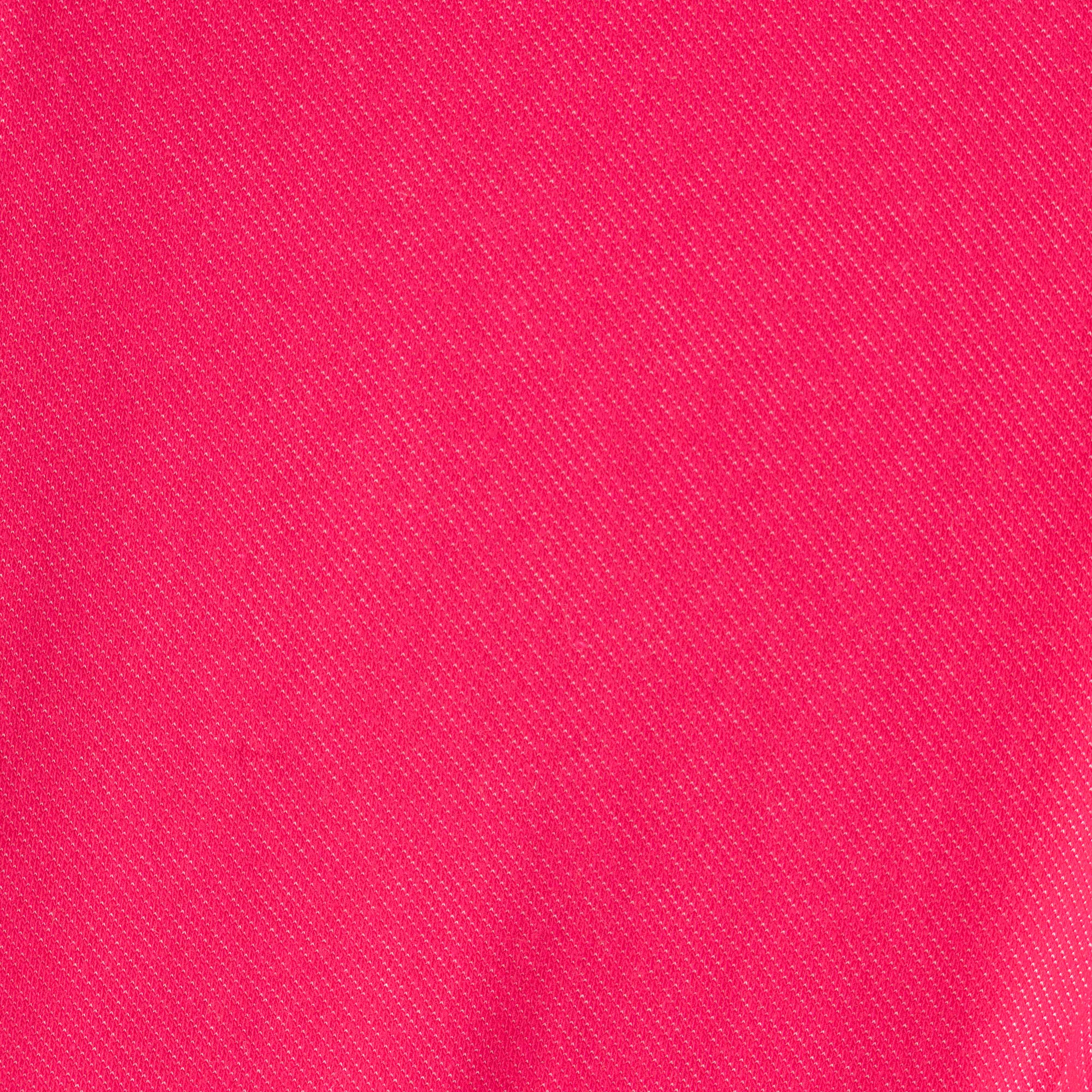 Girl's Cotton Stretch Jeggings – High Waist, Slim Fit, Back Pockets, Fuchsia