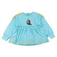 Girls Full Sleeve Butterfly Top