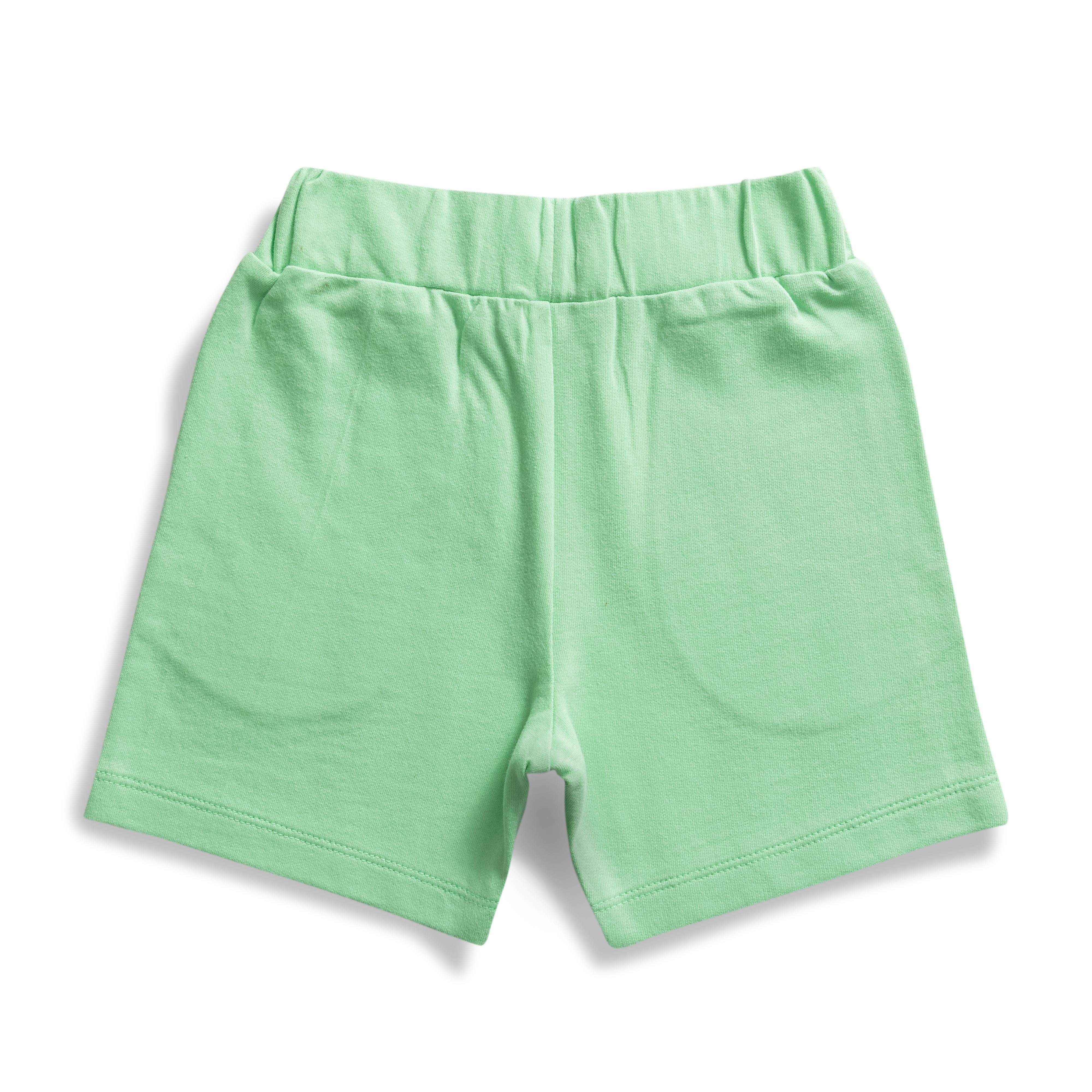 Baby Boys Cool Dude Printed T Shirt & Solid Shorts Set