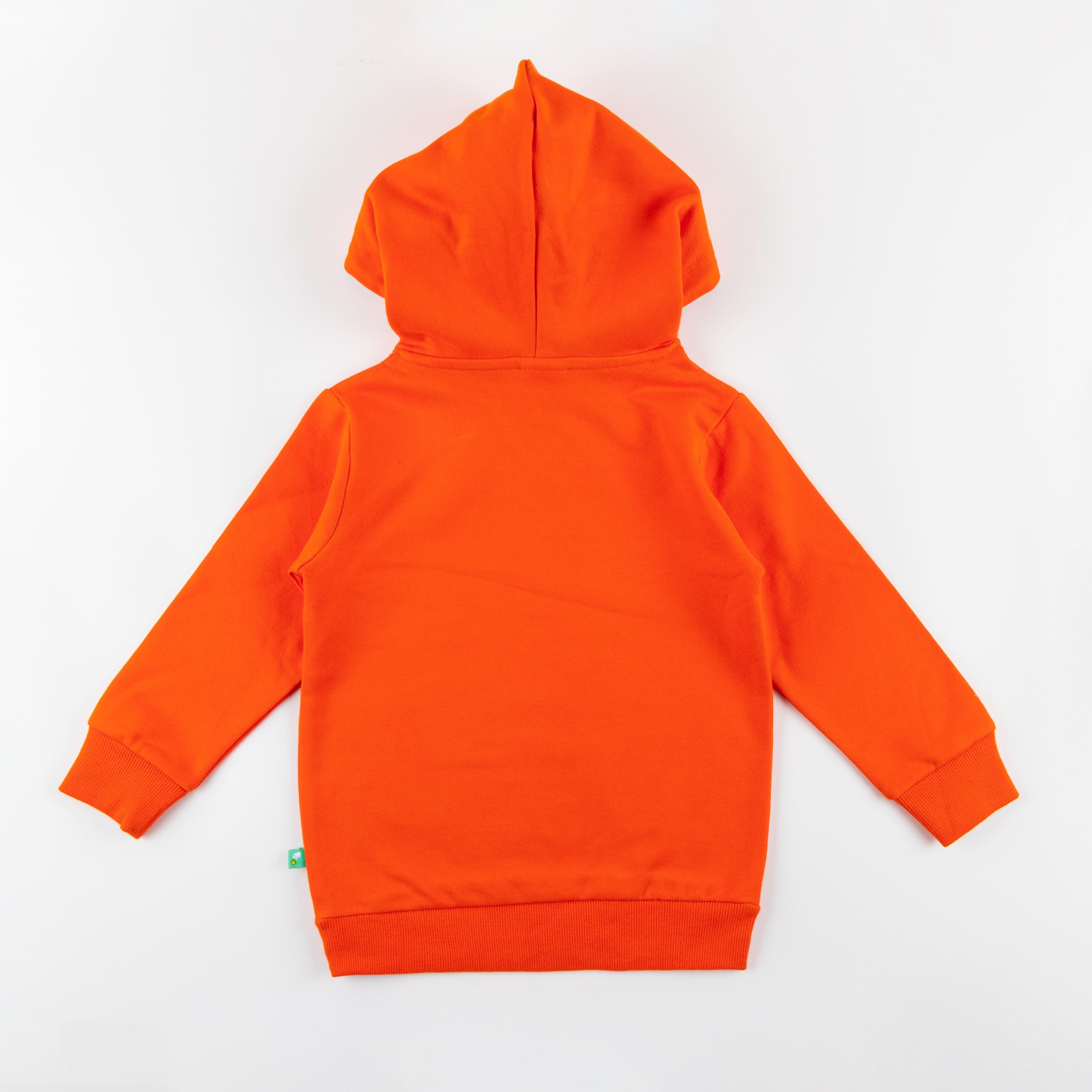 Baby Boys' Orange Hooded Sweatshirt – Super Little Adventurers Car