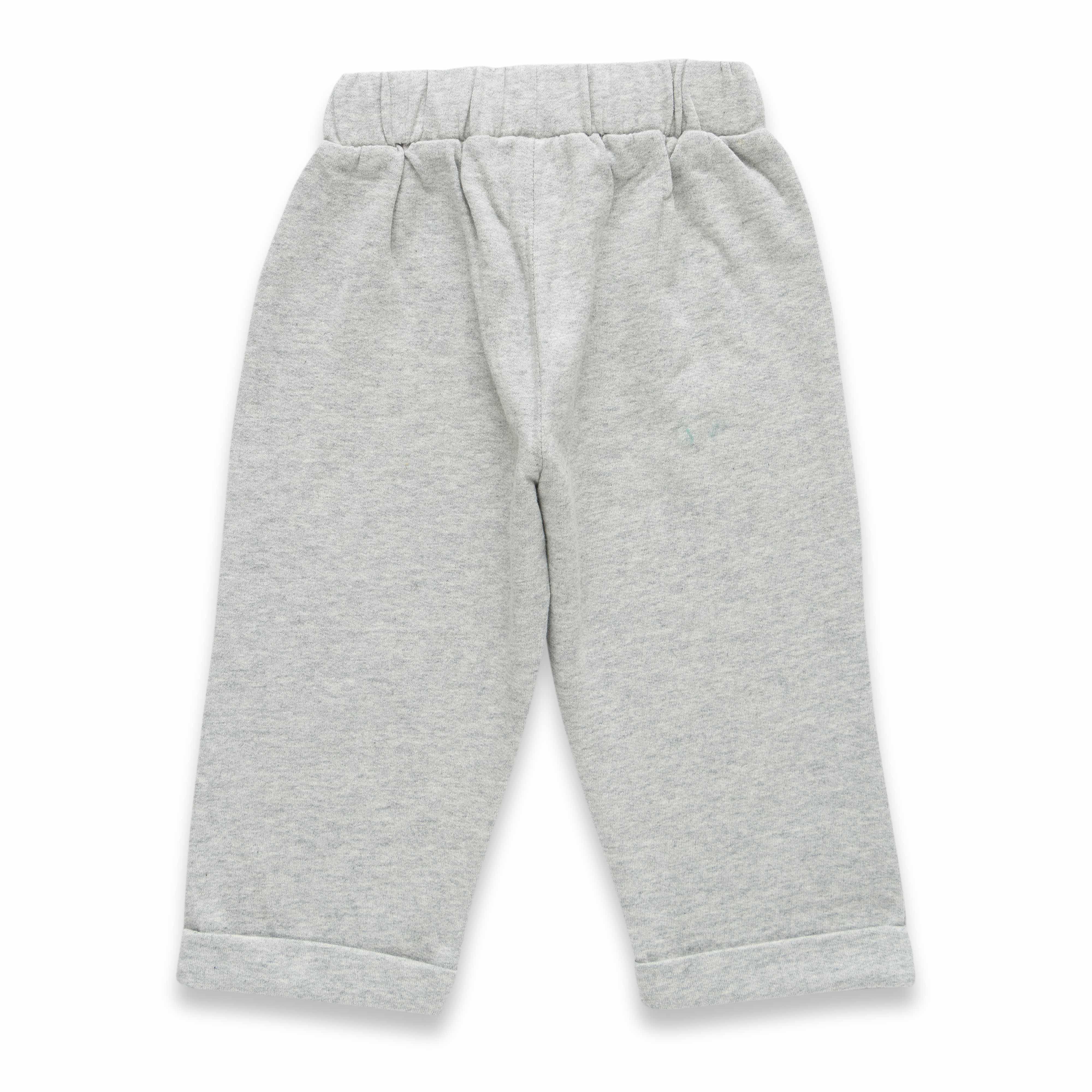 Baby Boys Striped & Graphic Printed T Shirt And Solid Jogger Pant - Juscubs