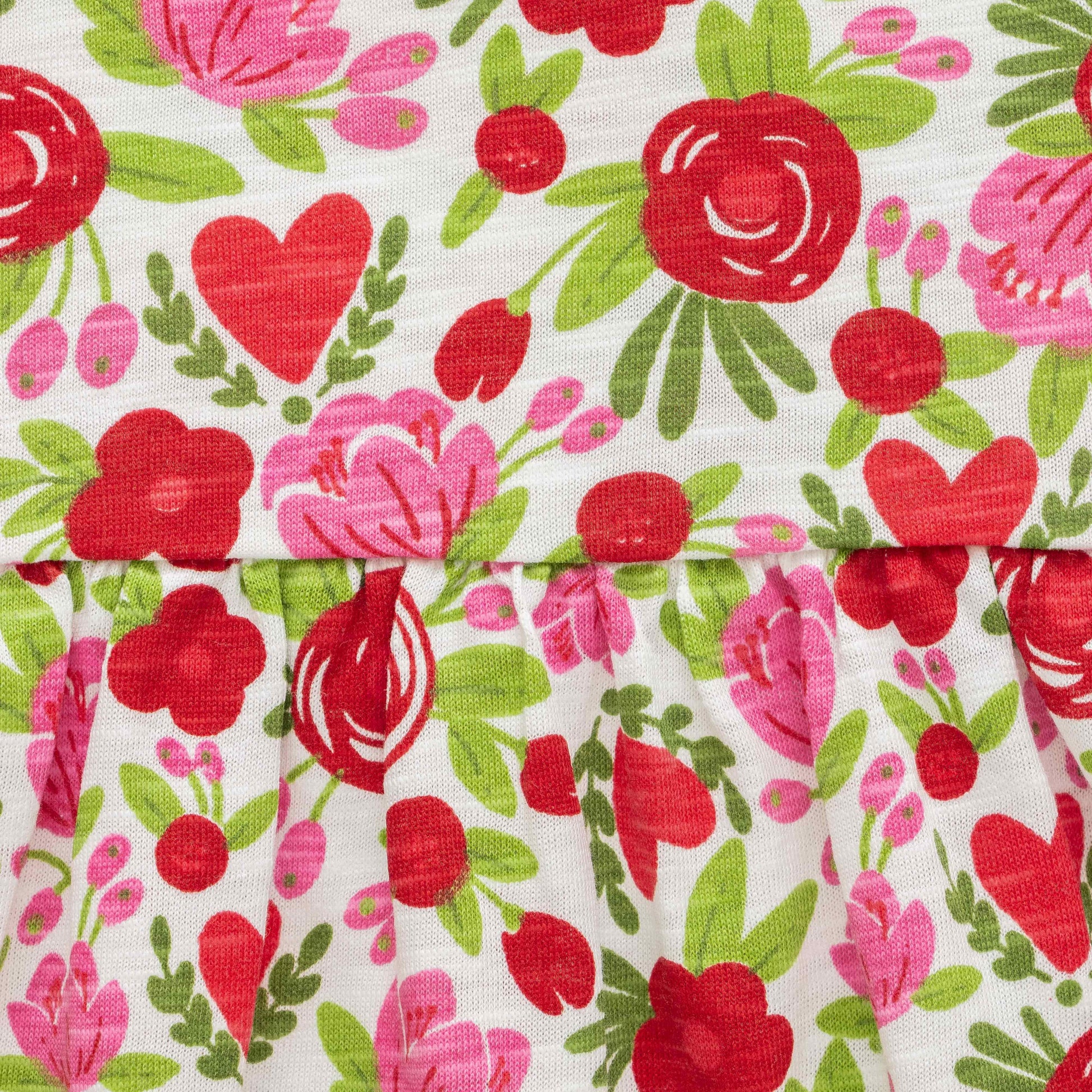 Baby Girls All Over  Printed Casual Dress - MultiColor