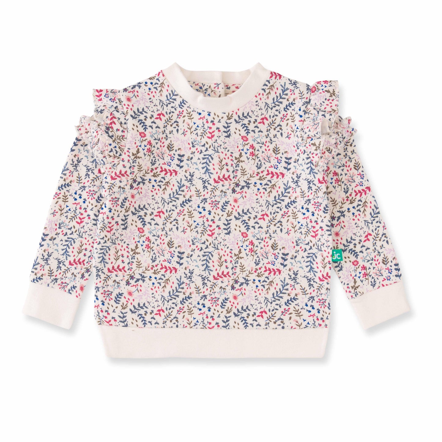 Baby Girls All Over Printed Sweatshirt - Juscubs