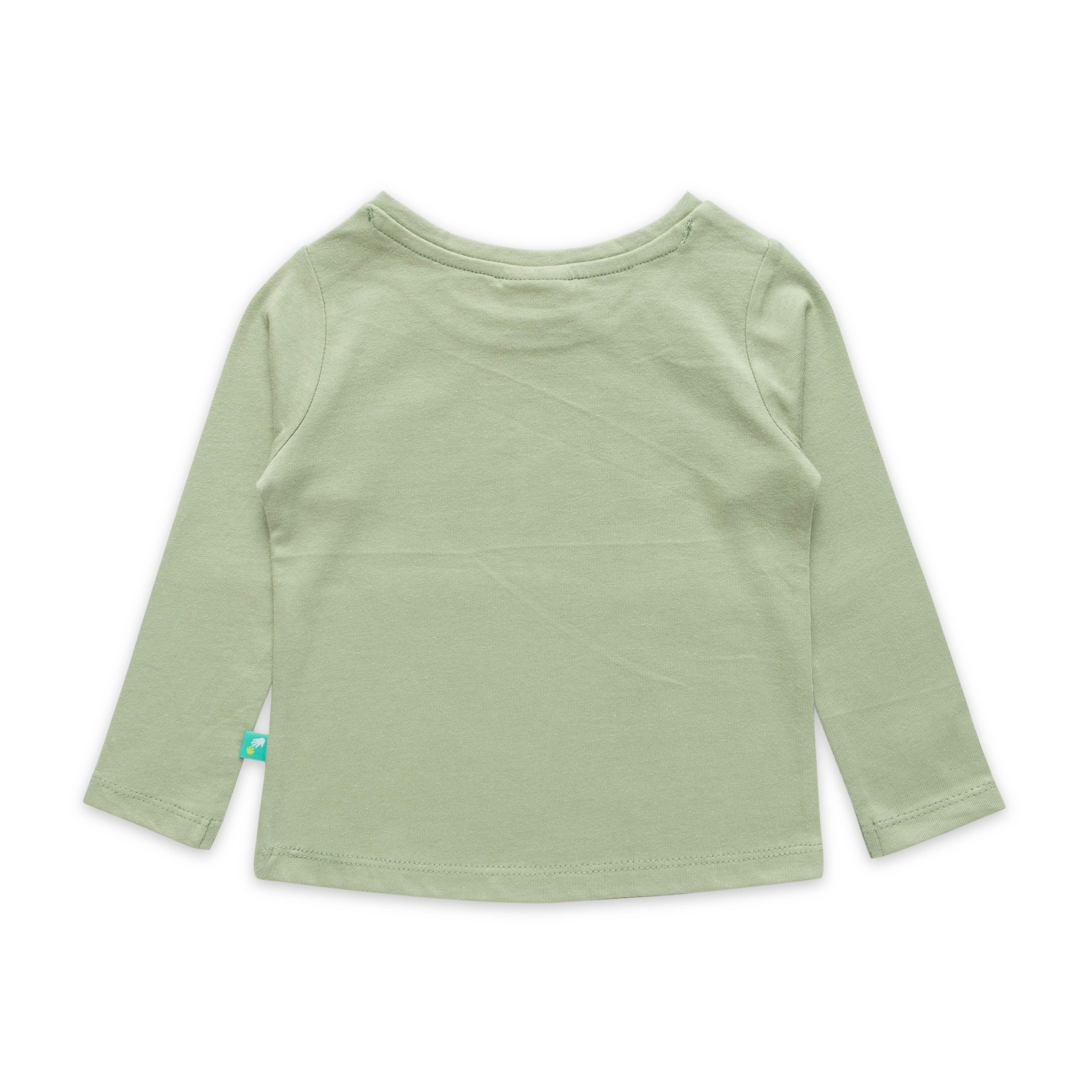 Baby Girls Graphic Printed Full Sleeve T Shirt - Juscubs