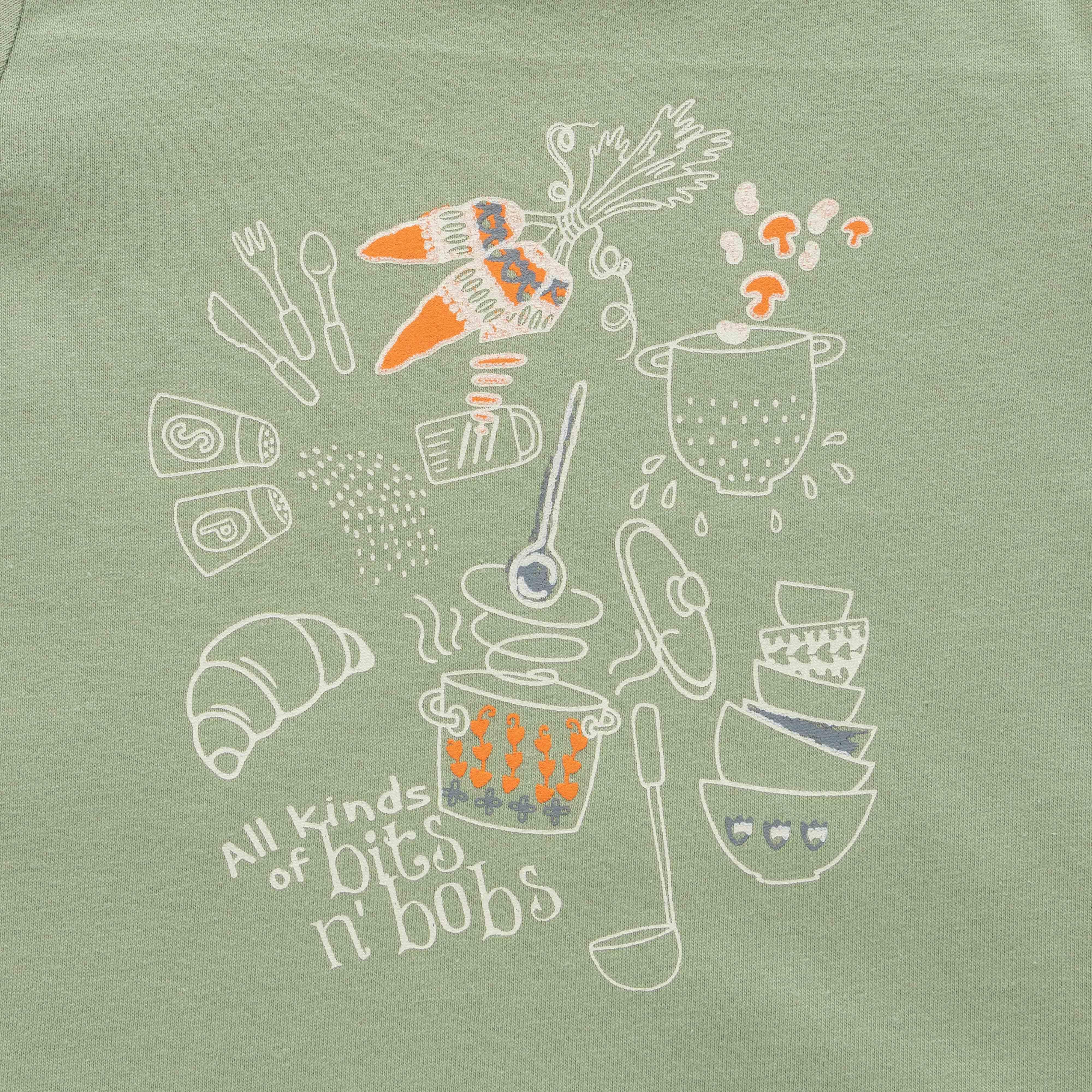 Baby Girls Graphic Printed Full Sleeve T Shirt - Juscubs