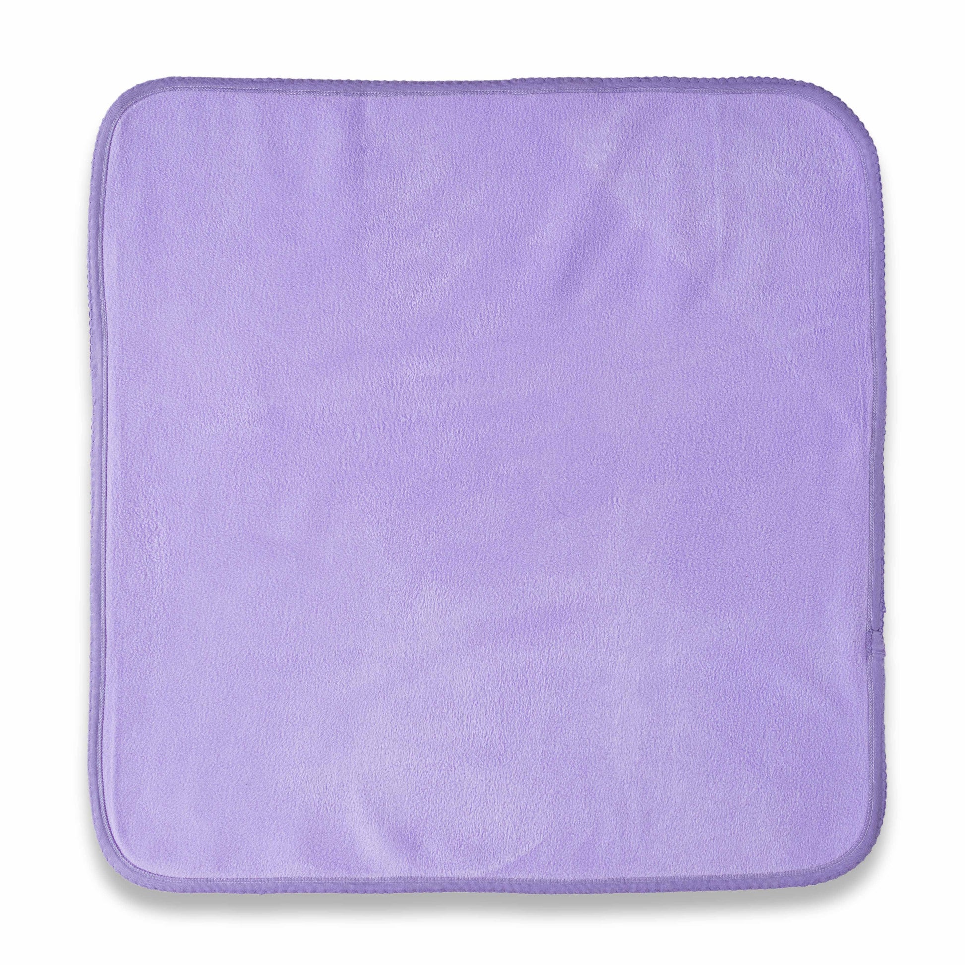 Soft Purple Baby Hooded Towel – Cozy Cotton Newborn Bath Wrap with Bunny Embroidery"