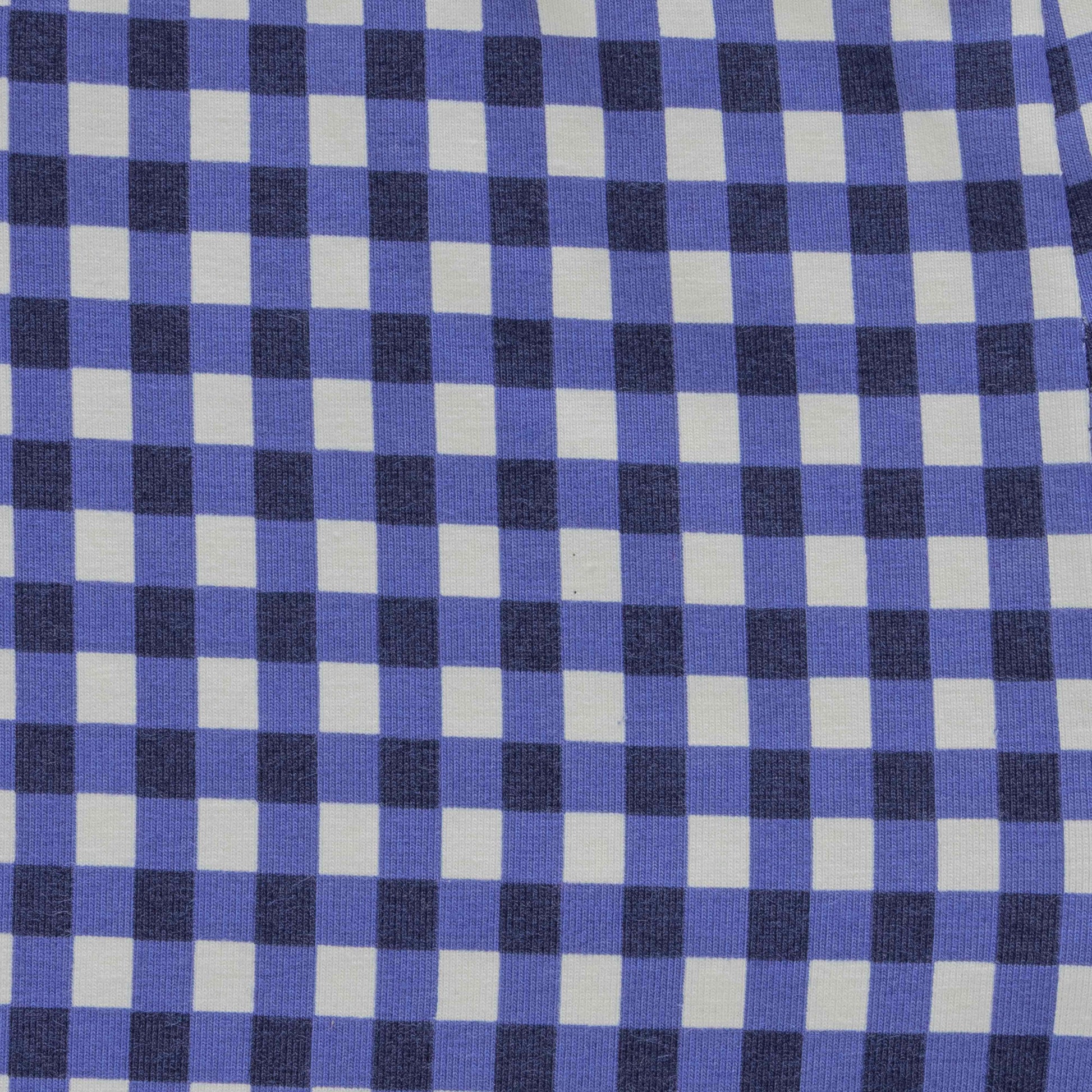 Girls Toddlers Checked Leggings Blue