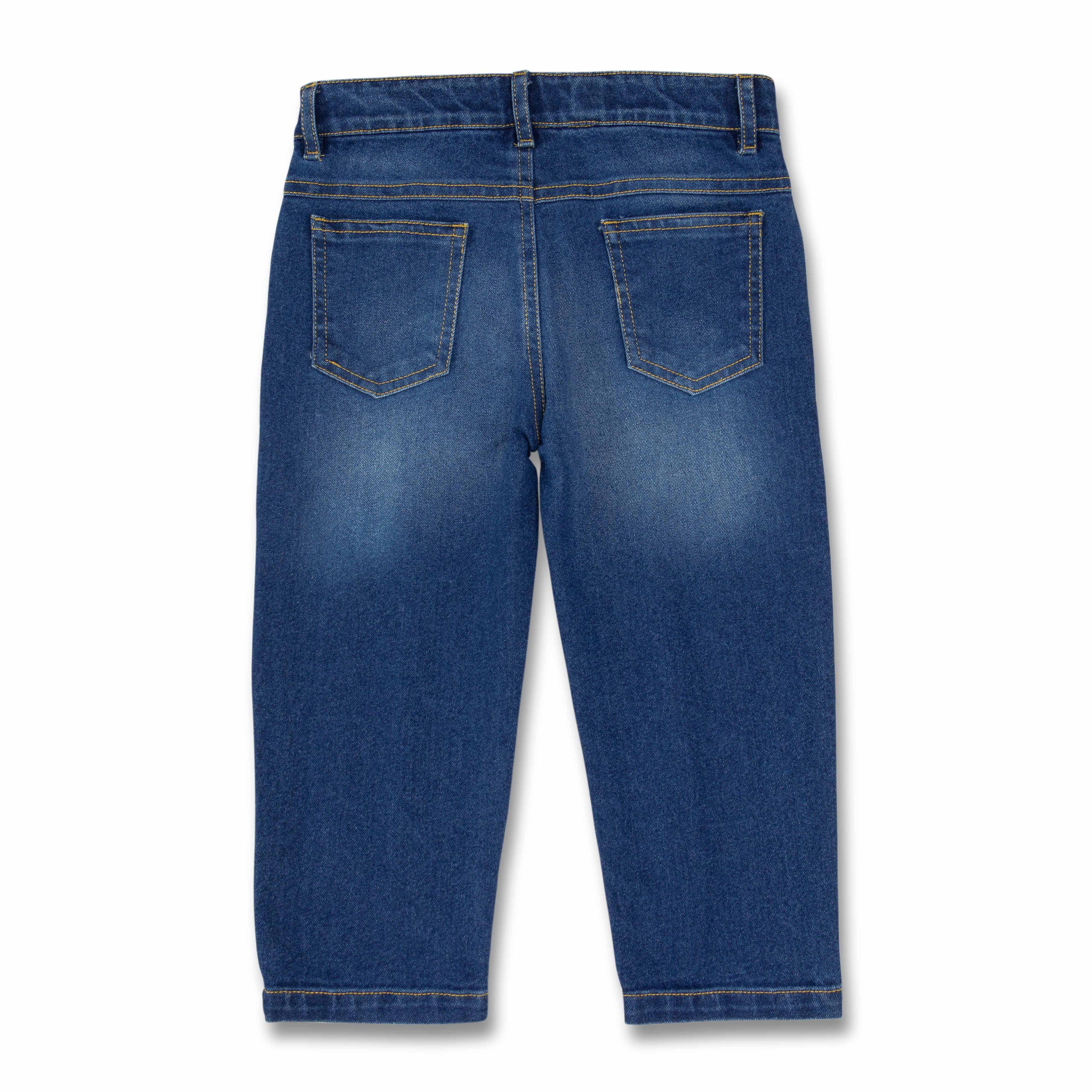 Young Boys 3/4th Solid Jeans - Juscubs