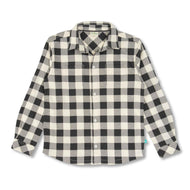 Young Boys Checked Full Sleeve Button Down Collar Shirt