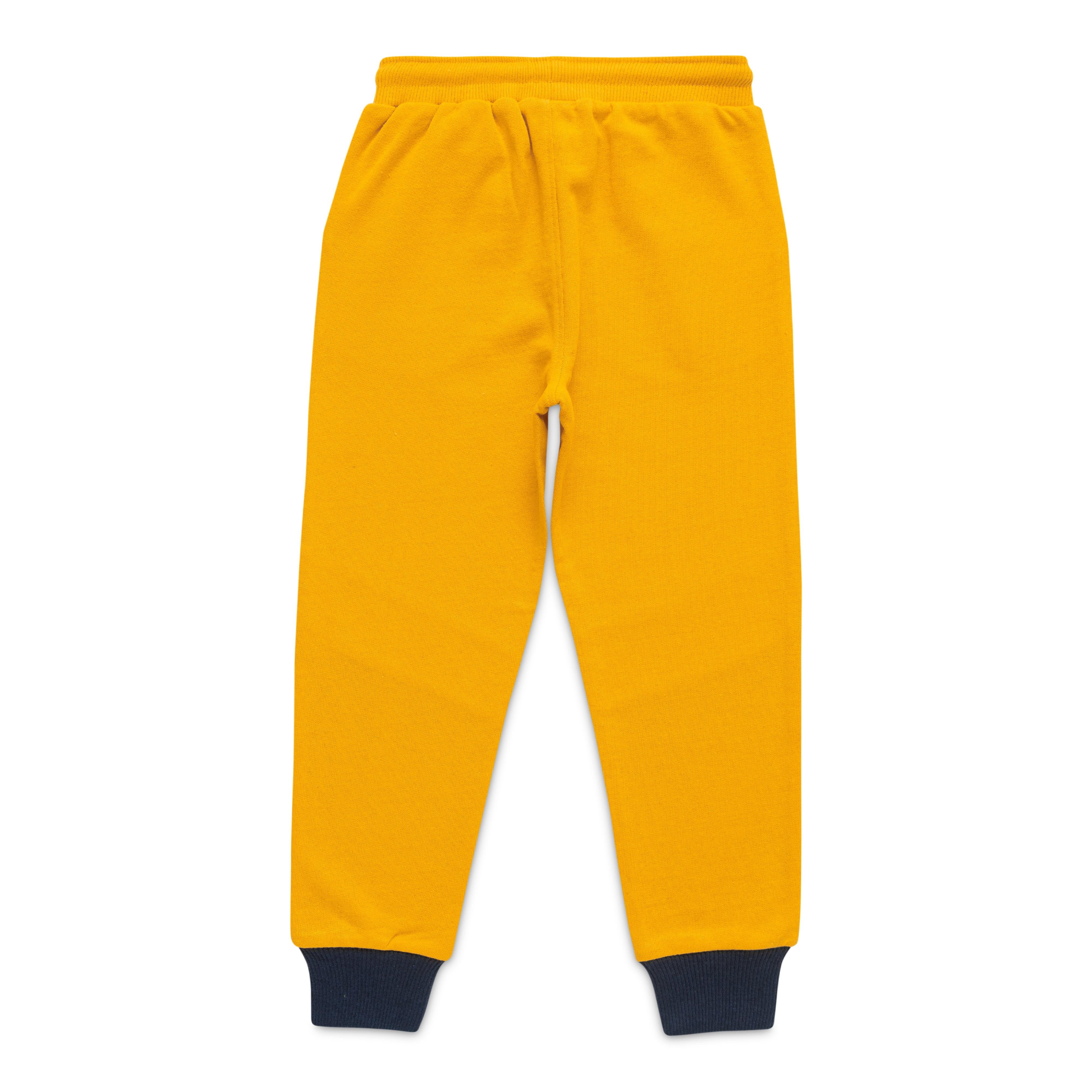 Young Boys Cut & Sew Printed Bio Washed Track Pants Combo Pack - Juscubs