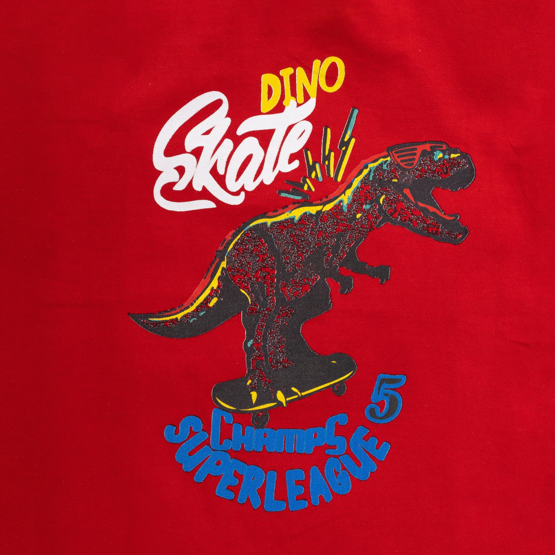 YOUNG BOYS DINO GRAPHIC PRINTED T SHIRT