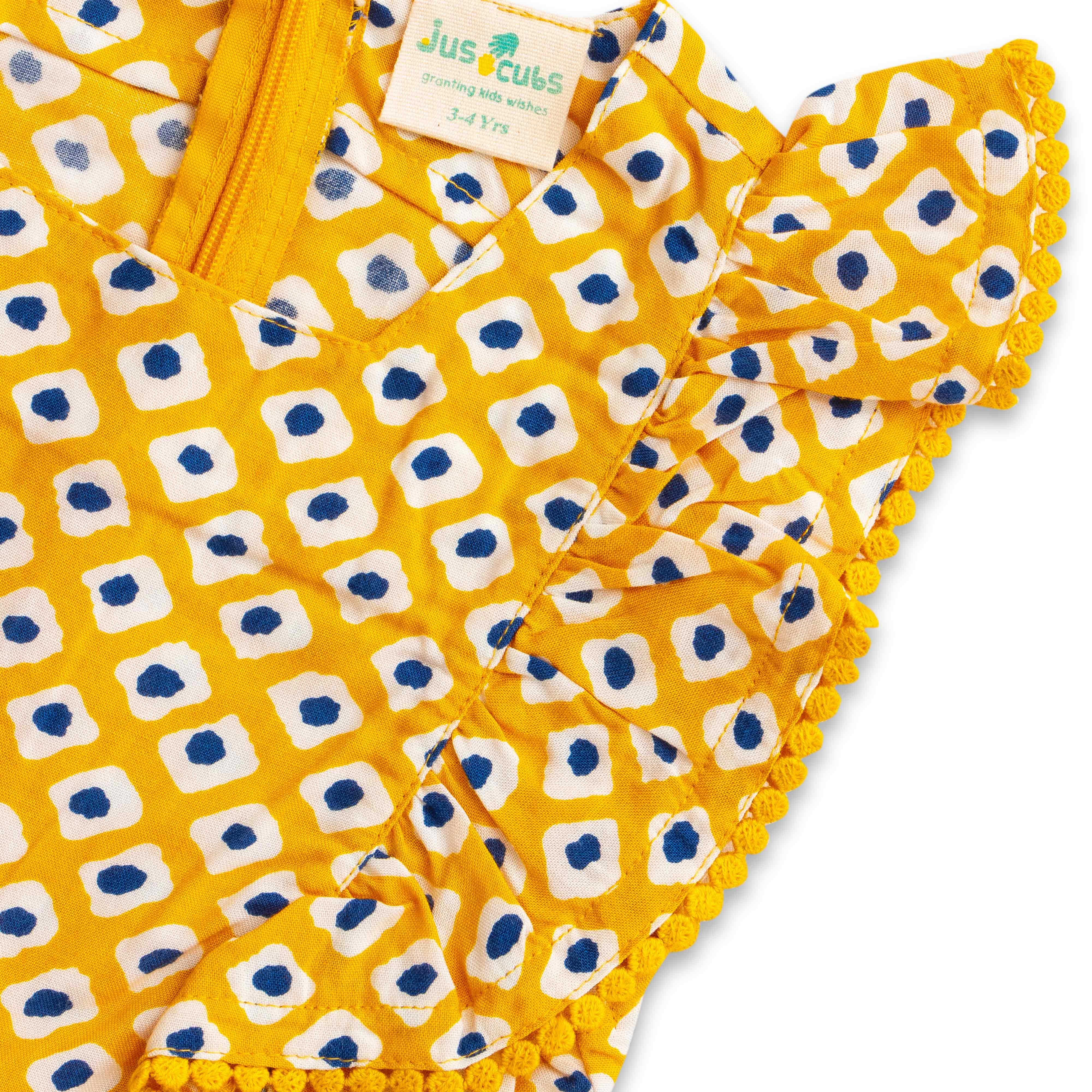 Young Girls All Over Printed Jumpsuit - Juscubs