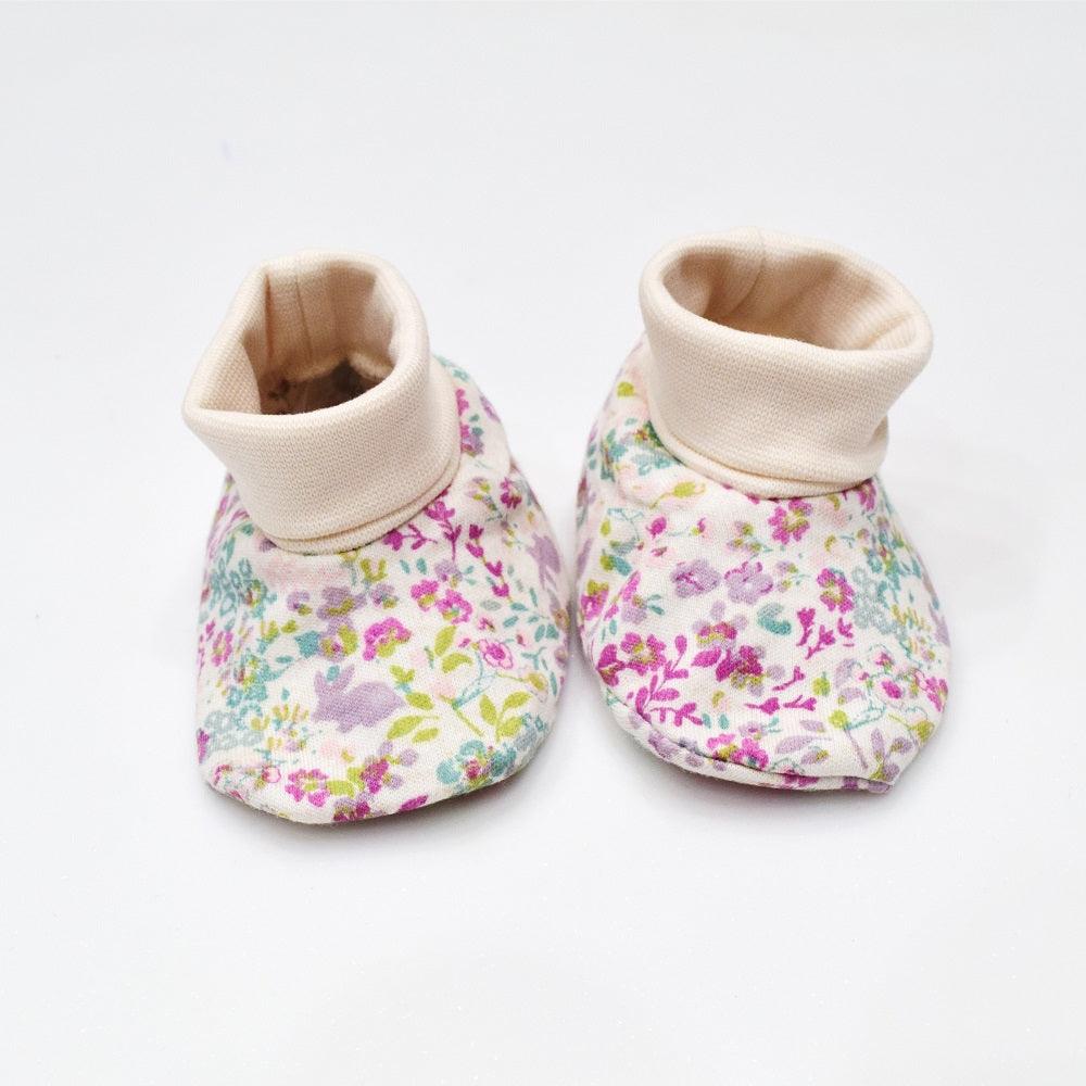 Cotton Bootees (Baby Shoe) AOP - Juscubs