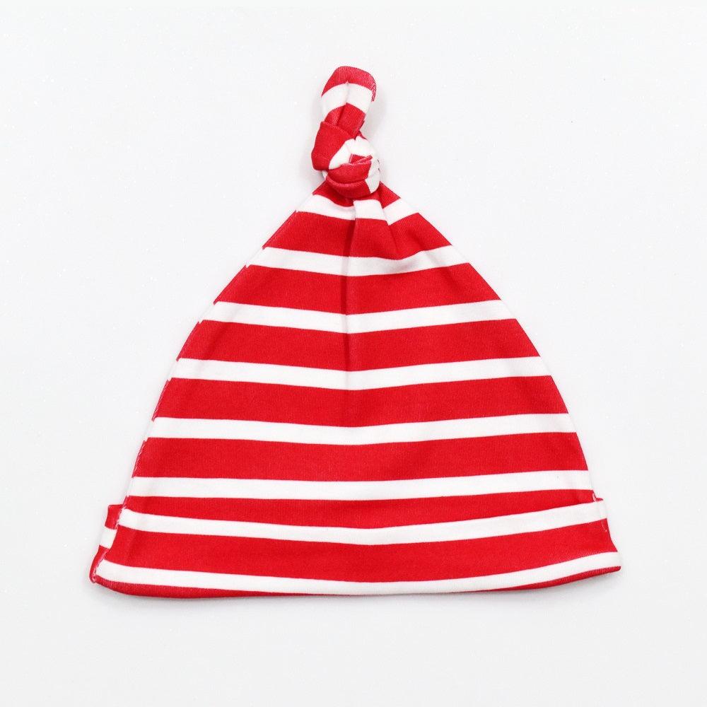 Cotton Striped Baby Caps Pack of 2 - Juscubs