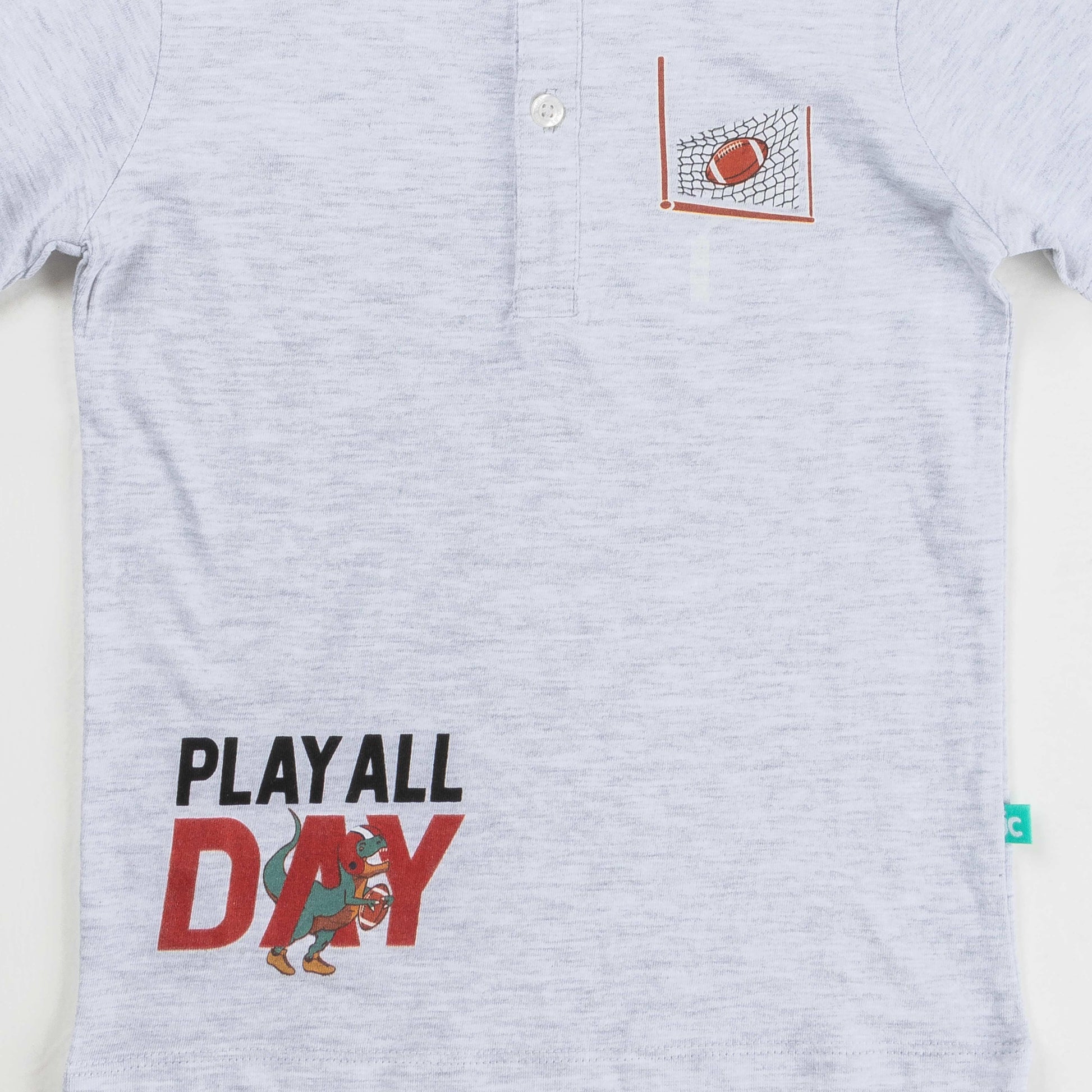 JusCubs Boys Half Sleeve  Printed T-Shirt