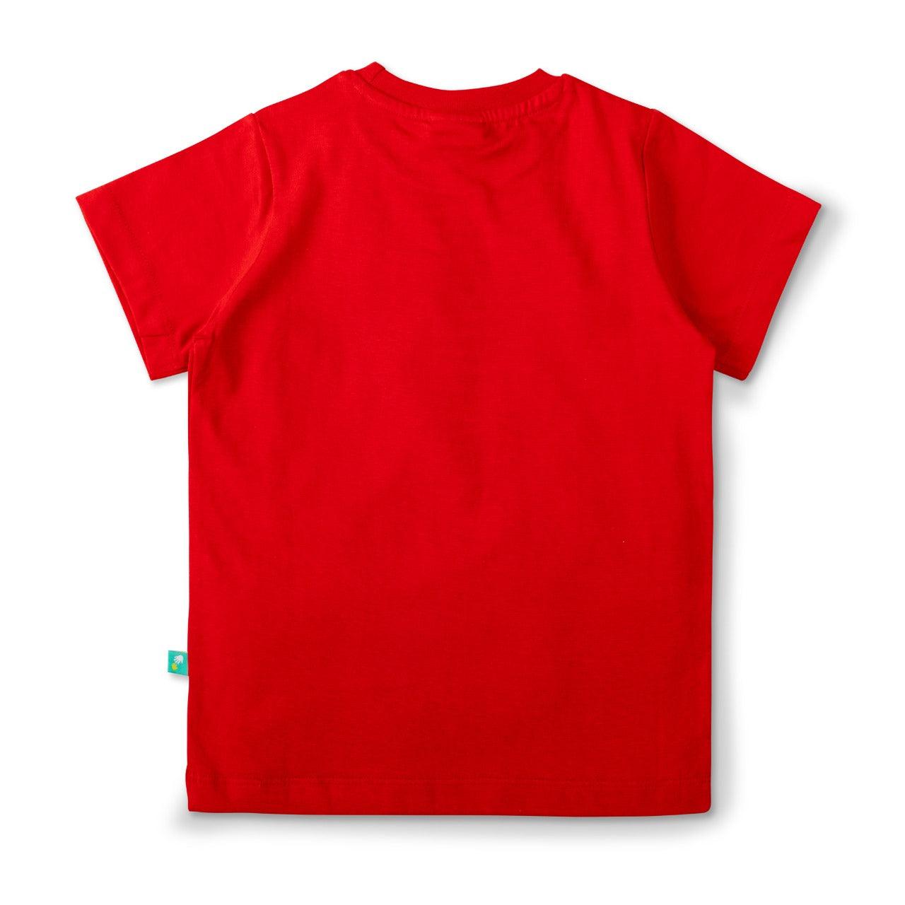 Pokemon Half Sleeve T-Shirt Boys Combo - Red & Blue Combo - Juscubs