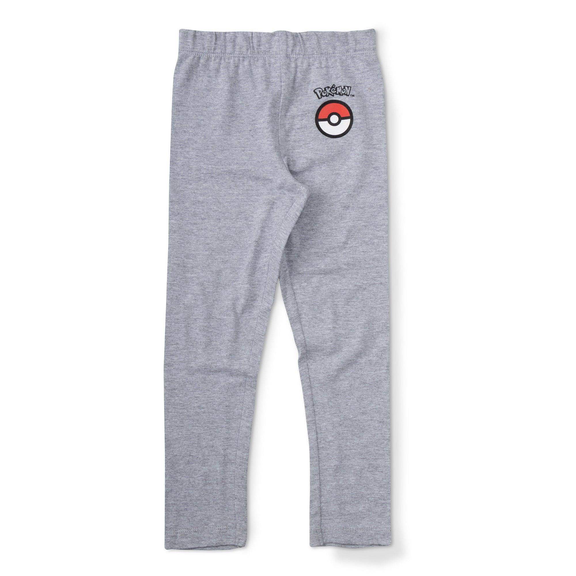 Pokemon Leggings Grey & Blue AOP Combo - Juscubs