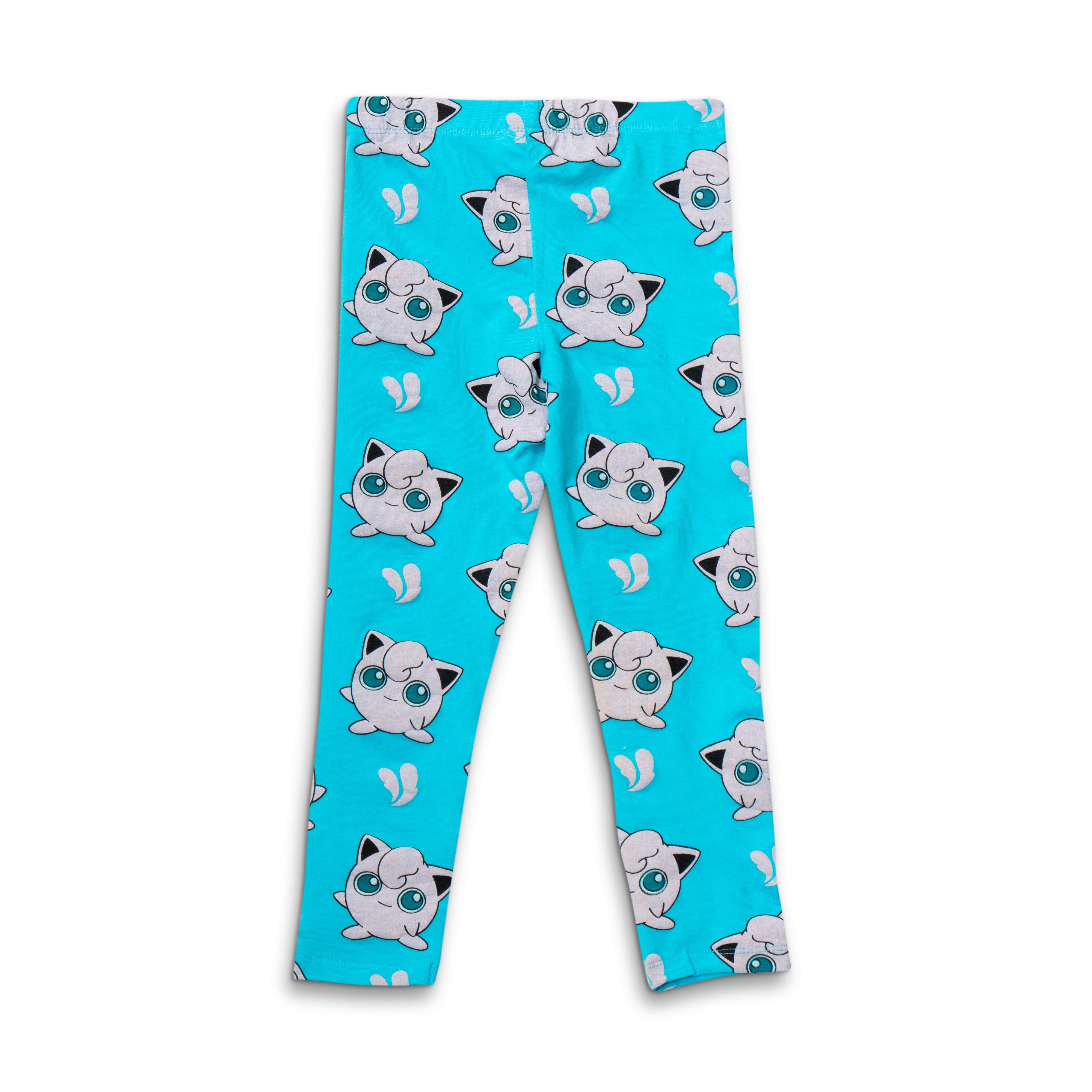 Pokemon Leggings Grey & Blue AOP Combo - Juscubs