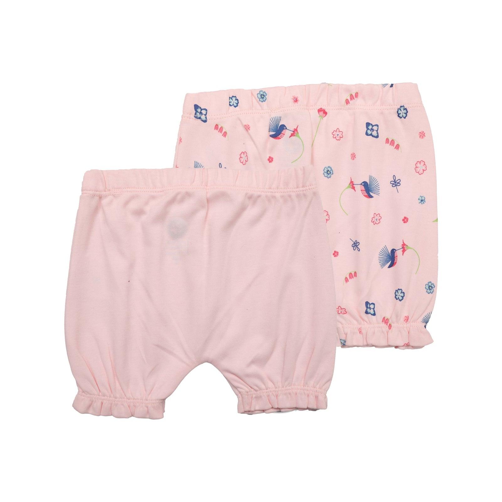 Printed Baby Shorts Pack of 2 - Juscubs