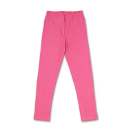 Girl's full length Solid Lycra Leggings