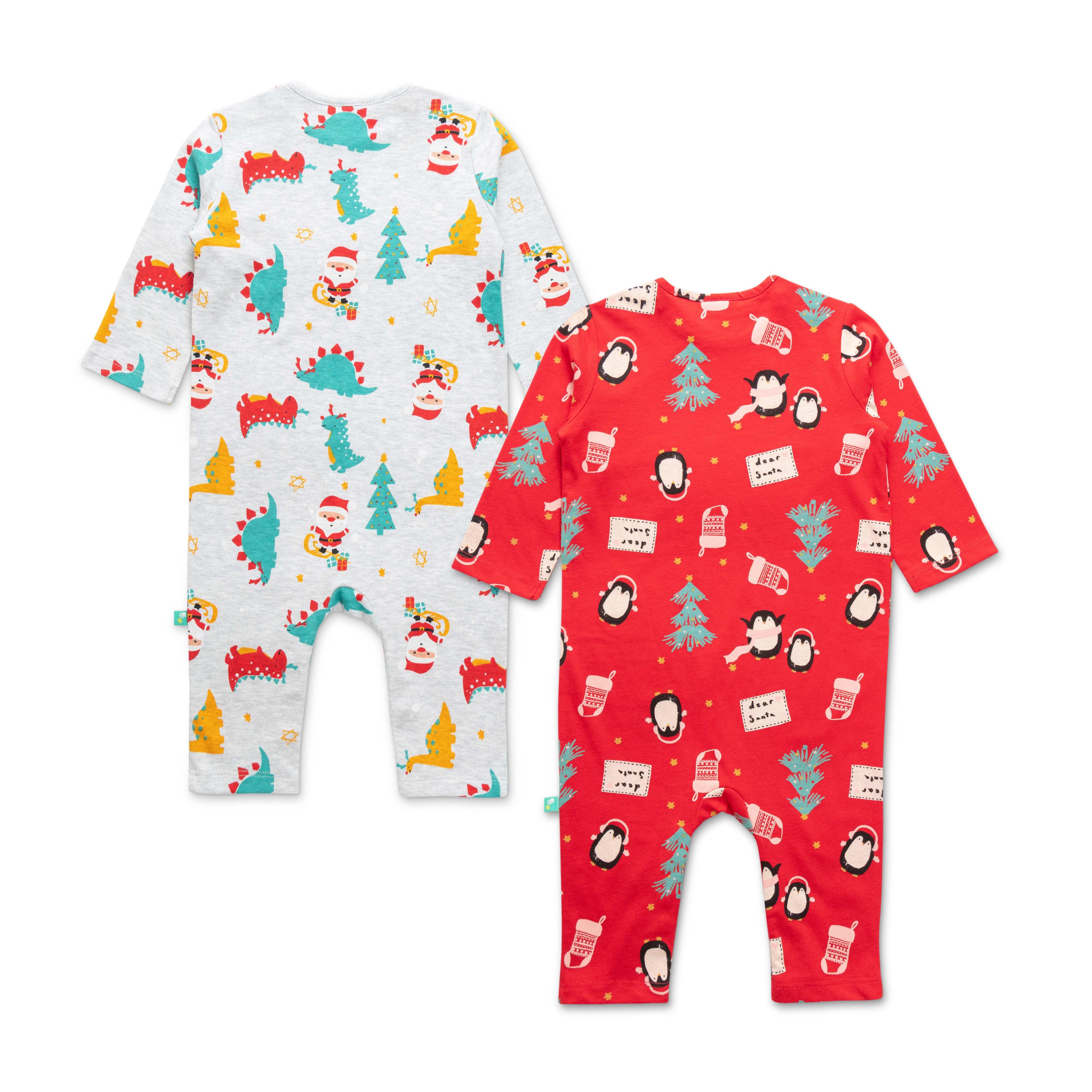 Unisex All Over Printed Rompers Pack Of 2 - Juscubs